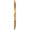 Ekena Millwork Attica PVC Ceiling Medallion (Fits Canopies up to 5 5/8"), Bright Coat Gold, 16"OD x 3 1/2"ID x 1"P CMP16ATBGL - alternate 5